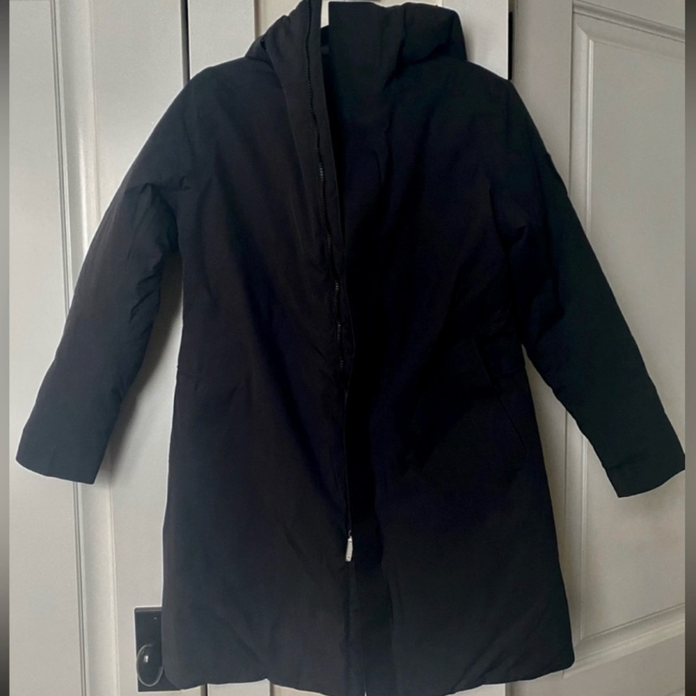Black Women's Parka Winter Jacket